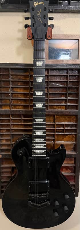 1994 Gibson Les Paul Studio Ebony – Blacked Out – Original 490R/498T Pickups