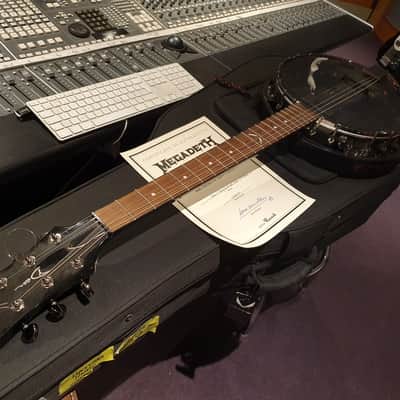 Megadeth Banjo owned by Dave Mustaine! Used to write, record "The Blackest Crowe" song on album! image 5