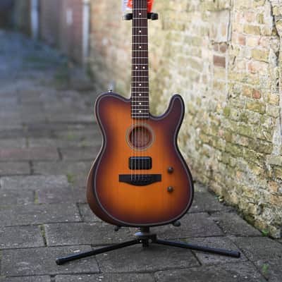 Fender Acoustasonic Standard Telecaster - Honey Burst image 6
