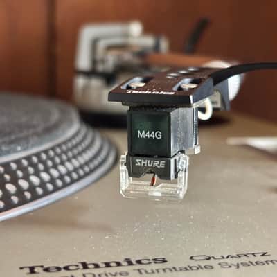 Technics SL-1200MK5 Silver Analog DJ Turntables w/ SHURE M44G image 4
