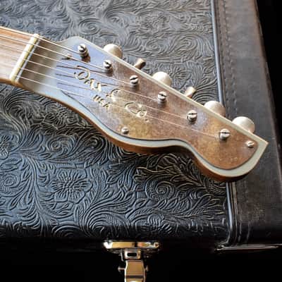 Dax&Co. Ironhorse Deluxe 2022 Grey/Rust patina Guitar W/ Hardshell Case & COA! image 12