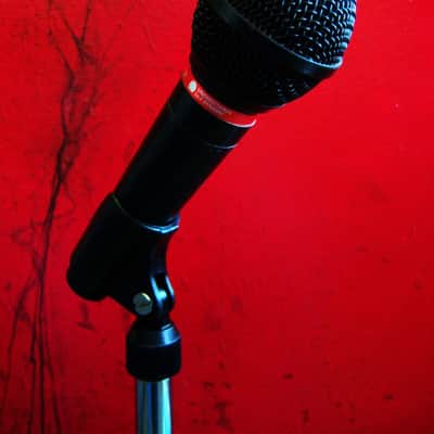 Vintage 1990's Audio-Technica Pro 4L dynamic cardioid microphone Low Z w mic clip image 3