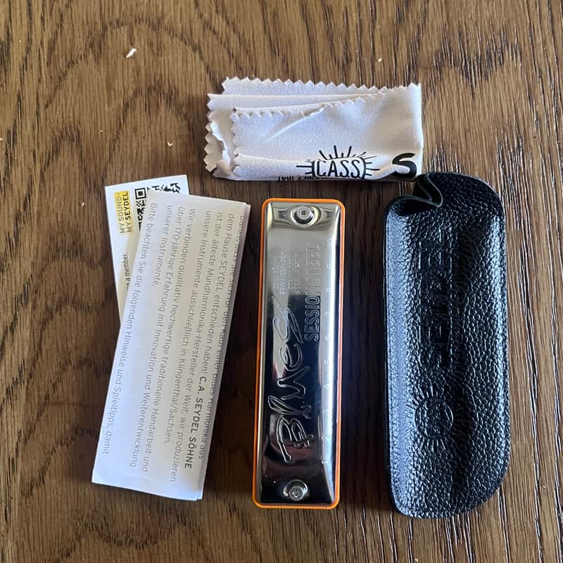 Seidel Blues Session Steel Harmonica - Key of E Paddy Richter 2026 image 1