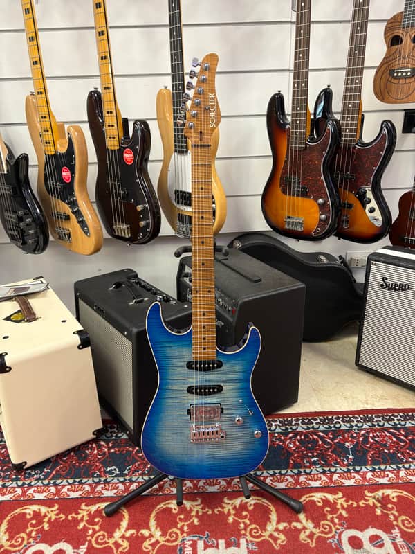 Schecter Sunset custom II HSS reserve Ltd 2023 - Tsbl image 1