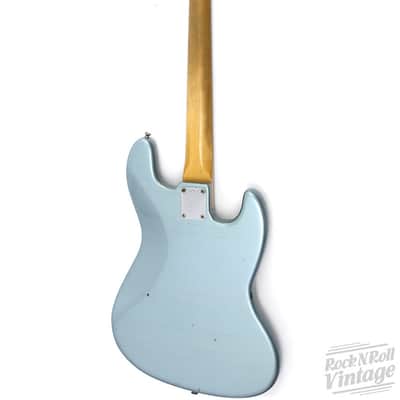 1965 Fender Jazz Bass Ice Blue Metallic (Refin) L-Series Left Handed image 3