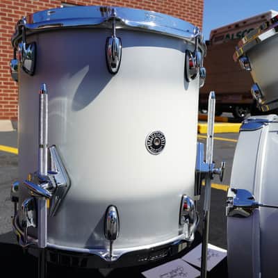 Gretsch USA Brooklyn Series 3pc Maple/Poplar Shell Pack SILVER MIST DUCO Satin Finish | 12''/14''/18'' image 18