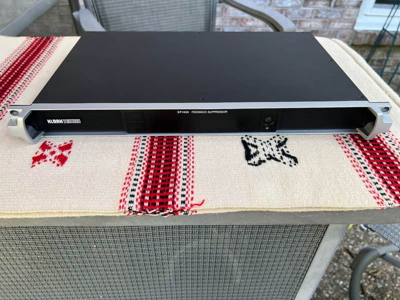Klark Teknik DF1000 2-Channel Automatic Feedback Supressor EXC image 1
