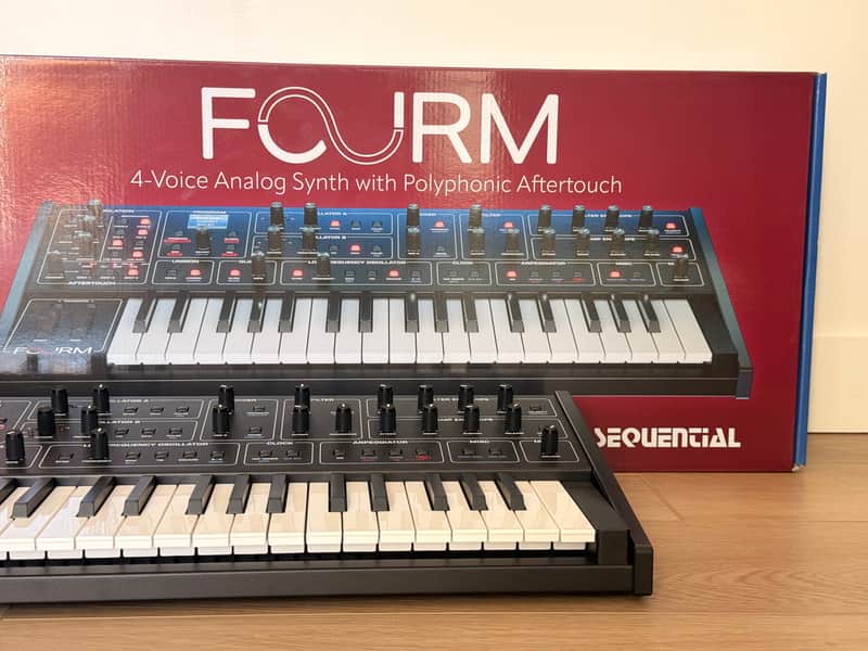 Sequential Fourm 37-Key 4-Voice Polyphonic Synthesizer