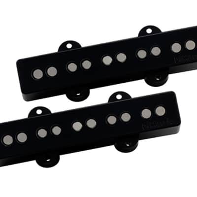 DiMarzio DP552 Area J 5 Jazz Bass pickup set - black image 2