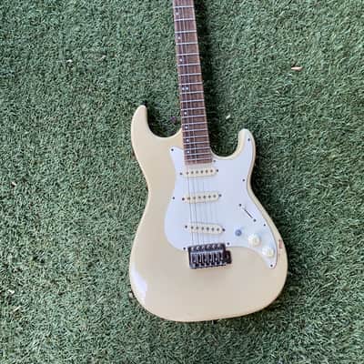 Samick Greg Bennet Signature Series Strat MB-1/PW - Cream Off-White image 1