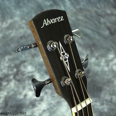 Alvarez AB60CE Acoustic-Electric Bass w/ LR Baggs Preamp & Solid Spruce Top image 4