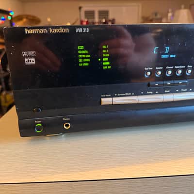 Harman Kardon AVR-310 AV Receiver 🎵 Home Theater 5.1 Ch Dolby Black *SERVICED* image 3