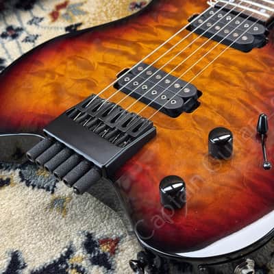 2016 Kiesel - Vader 6 Neck Through - Sunburst - Quilted Maple - ID 5625 image 3