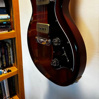 PRS Mira 245 Soapbar 25th Anniversary Smoked Amber Electric Guitar w/OHSC image 5
