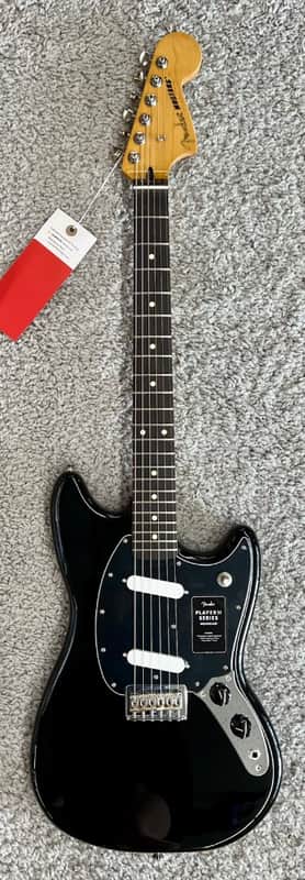 Fender Player II Mustang Electric guitar, Rosewood Fingerboard, Black - MIM
