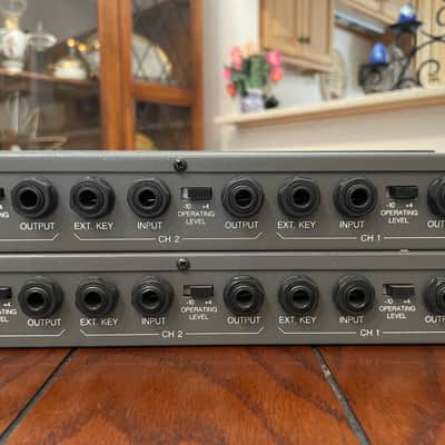 PAIR Aphex 105 4-Channel Logic Assisted Gate w/ Aphex power supplies. TESTED 💫 image 8
