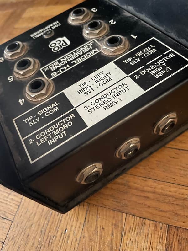 ProCo Pro Co HJ6 - 6 Channel Headphone Distribution Box image 1