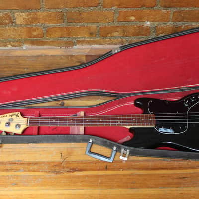 Fender Musicmaster Bass 1978 Black image 9