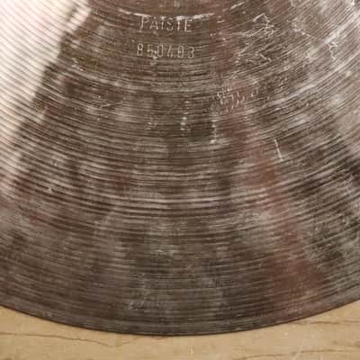 Paiste 14" 404 Hi Hat Cymbal Bottom image 3