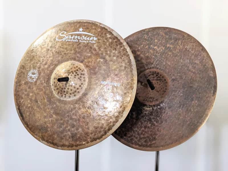 NEW Samsun 14" Earth hi-hats (1000/1290g) REDUCED with VIDEO SOUND FILE image 1