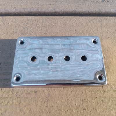 Vintage 1970's Gibson EB Bass Mudbucker Chrome Pickup Cover! image 1