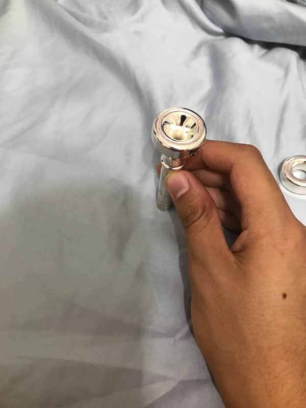 Used Lynn Nicholson X-Piece Trumpet Mouthpiece | Reverb