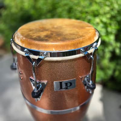Latin Percussion LP259-1MC Martin Cohen Limited Edition 11 3/4 Conga, Champagne Sparkle Finish image 7