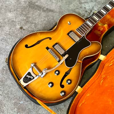 Epiphone Broadway c 1965 - Sunburst original vintage USA Kalamazoo Gibson image 4