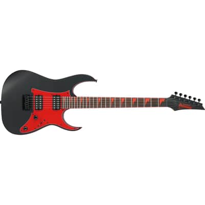 Ibanez GRG131DXBKF GIO RG Guitar - Black Flat image 2