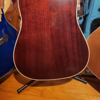 Epiphone Excellente Acoustic Guitar, Antique Natural Aged Gloss image 5