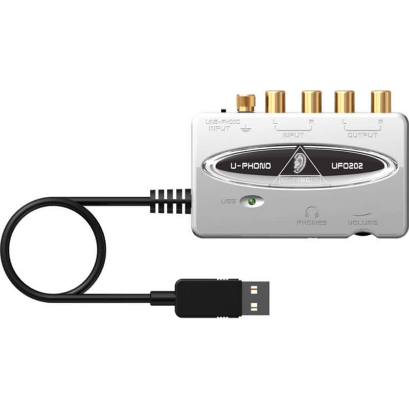Behringer U-Phono UFO202 USB Audio Interface image 1