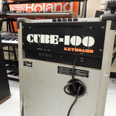 Roland Cube 100w Keyboard Amplifer - Silver image 3