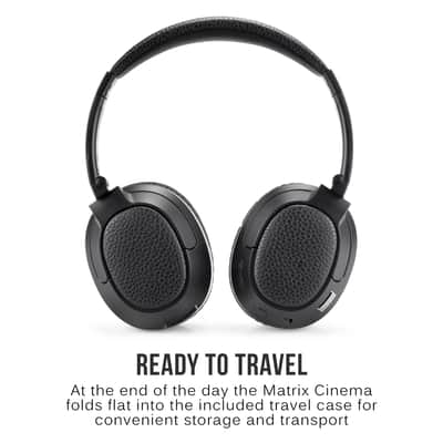MEE audio Matrix Cinema Low Latency Bluetooth Wireless Headphones with CinemaEAR Audio Enhancement f image 8