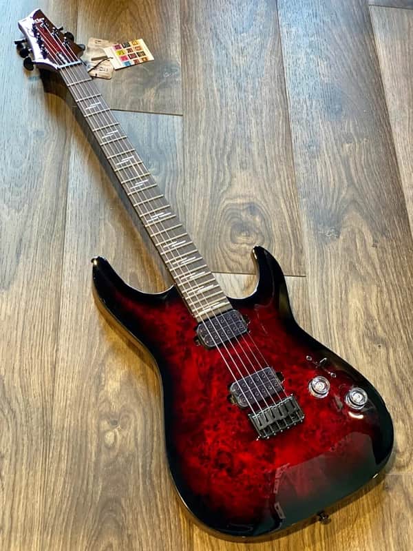Schecter Omen Elite-6 2021 - Present - Black Cherry Burst image 1