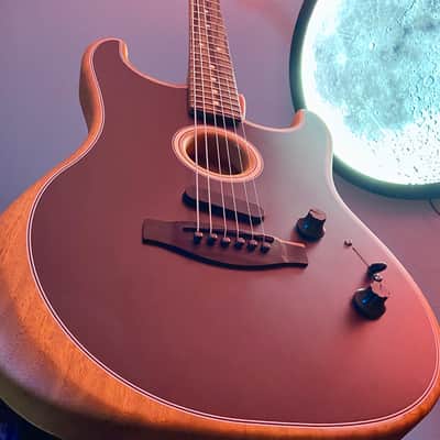 Fender American Acoustasonic Stratocaster 2020 - Present - Black imagen 9