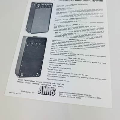 Aims Personalized Sound Systems Brochure Pair (1974) image 7