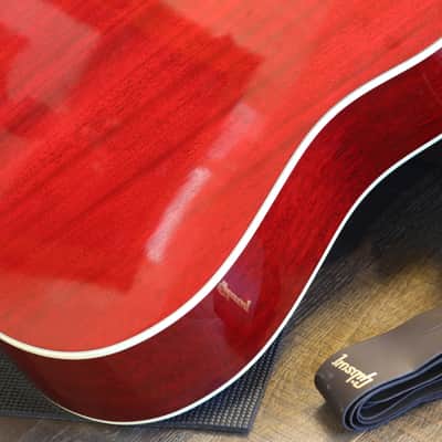 Minty! 2017 Gibson Hummingbird Standard Dreadnought Acoustic Guitar Cherry Sunburst + OHSC image 16