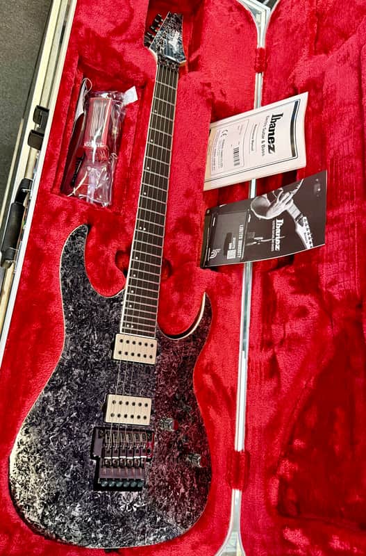 Ibanez Prestige RG5320R Electric MIJ, Cosmic Shadow with Deluxe Case