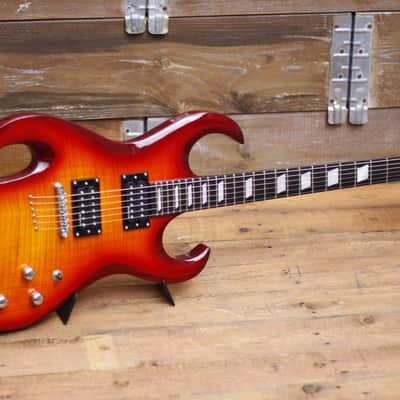 The Alternative Guitar Company Smiling Bull 2000s - Cherry Burst image 2