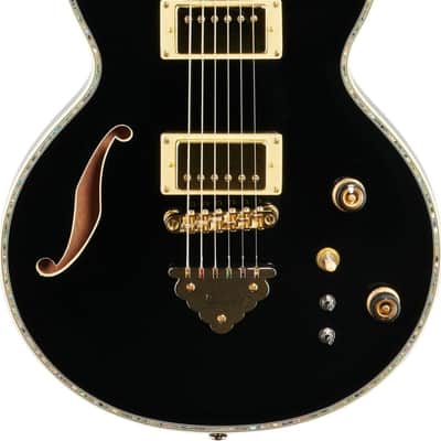 Ibanez AR520H Standard Semi-Hollow Electric Guitar, Jatoba Fingerboard, Black image 2