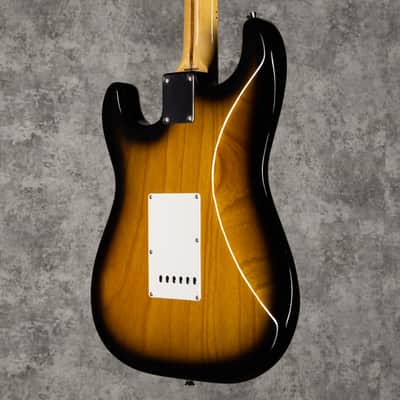Tokai TST 50 Goldstar Two Tone Sunburst 50's Strat.  With Tokai Tweed hard case image 11