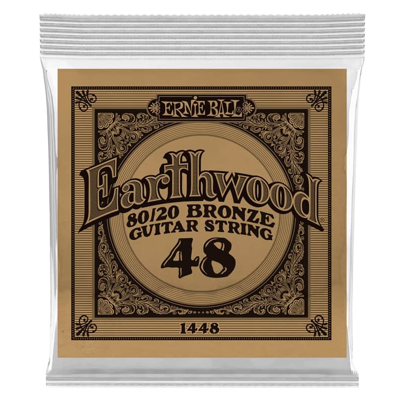 Ernie Ball 1448 Earthwood 80/20 Bronze .048 image 1