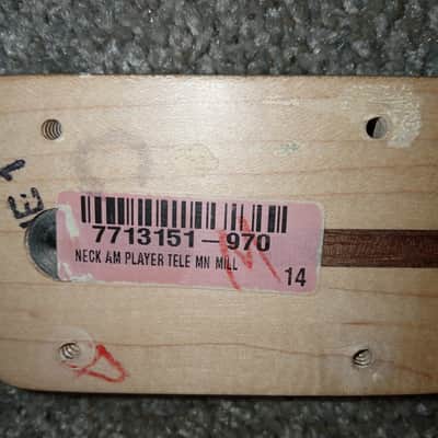 Fender American Performer Maple Telecaster Neck -w/ Vintage Tuners image 9
