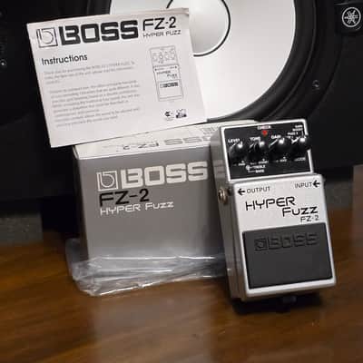 Boss FZ-2 Hyper Fuzz w/ Box and Manual (Silver Label)