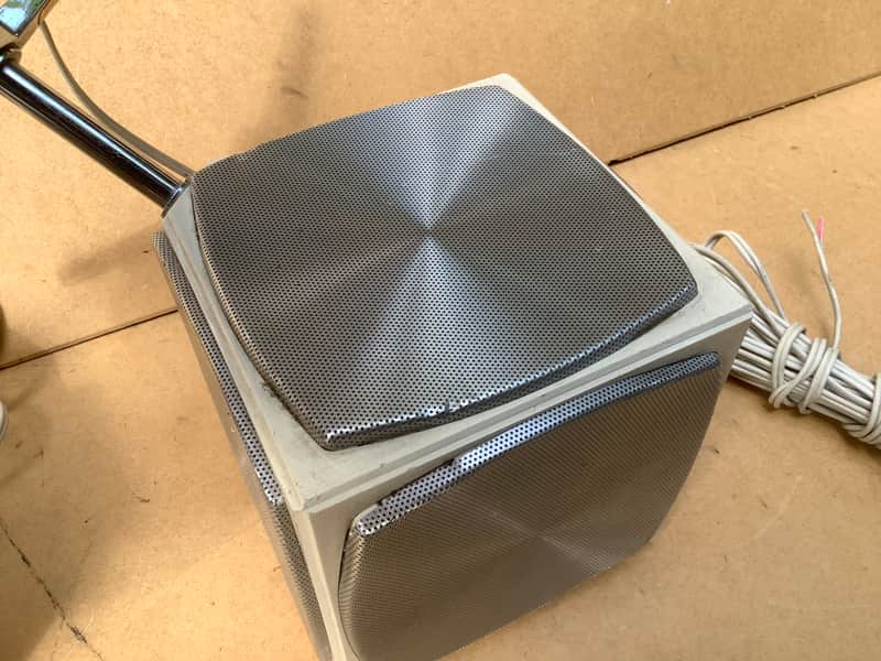 Grundig Audiorama 700 hifi cube vintage speakers / amazing design