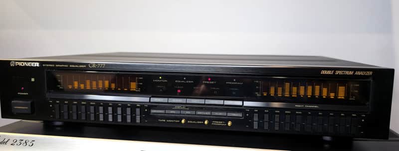 Pioneer GR-777 Stereo Graphic Equalizer 10 Band RARE GR-777 image 1