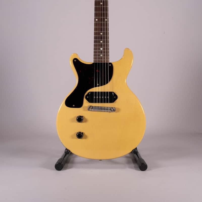 Gibson 58 les paul junior DC custom shop 2024 - TV Yellow image 1