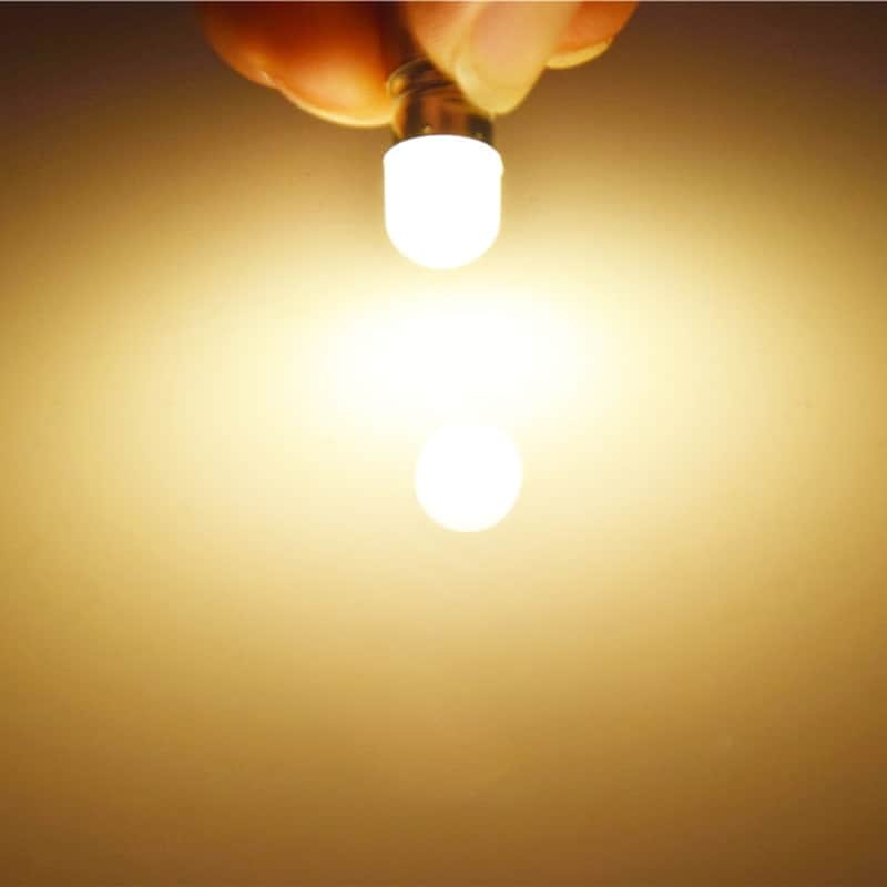 10Pcs  #46 6.3V .25A Screw Base Antique Radio Dial Lamps Fender Amp Pilot LED Mini Bulbs-Warm White / 6V Negative earth image 1