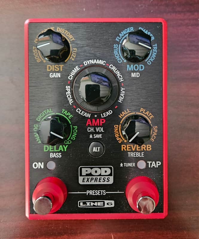 Line 6 POD Express 2024 - Present - Red / Black image 1