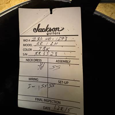 Jackson RR 24 Custom Shop Left Handed image 10